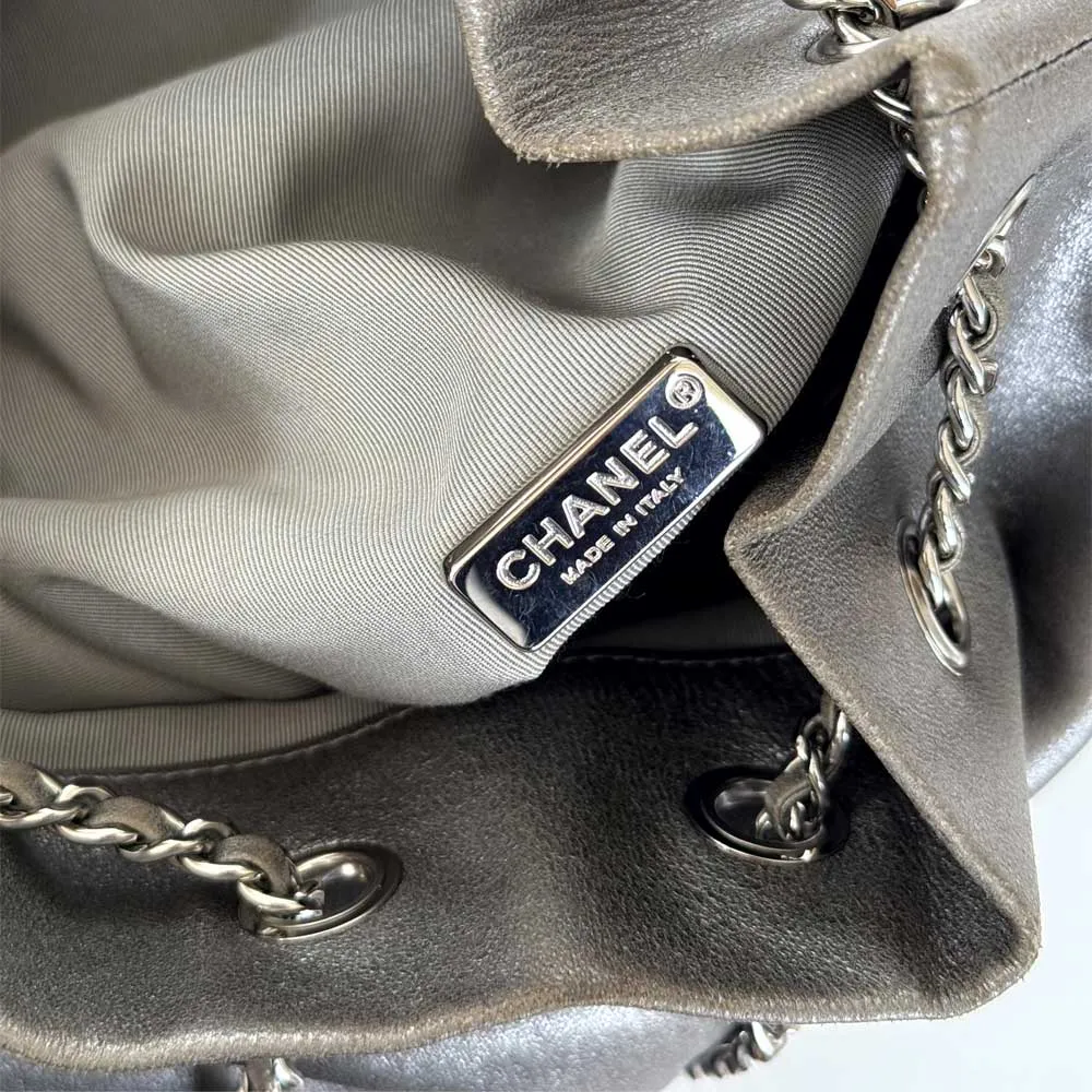 Silver Seoul Backpack
