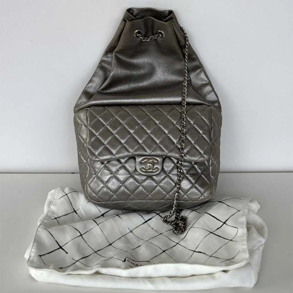 Silver Seoul Backpack