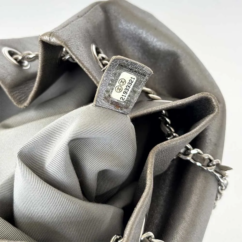 Silver Seoul Backpack