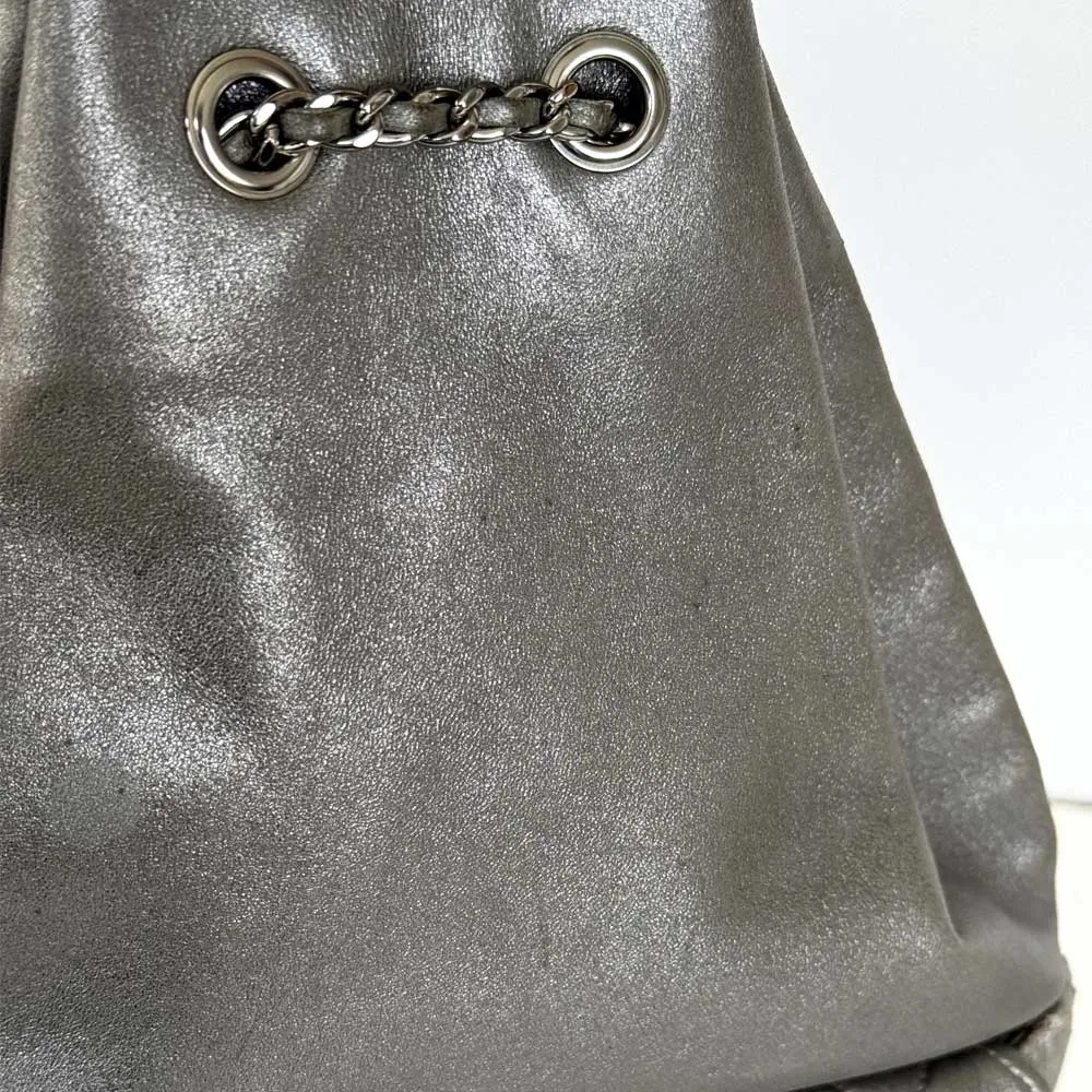 Silver Seoul Backpack