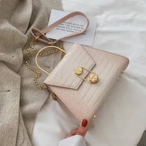 Simplicity Inspired PU Leather Crossbody Handbag