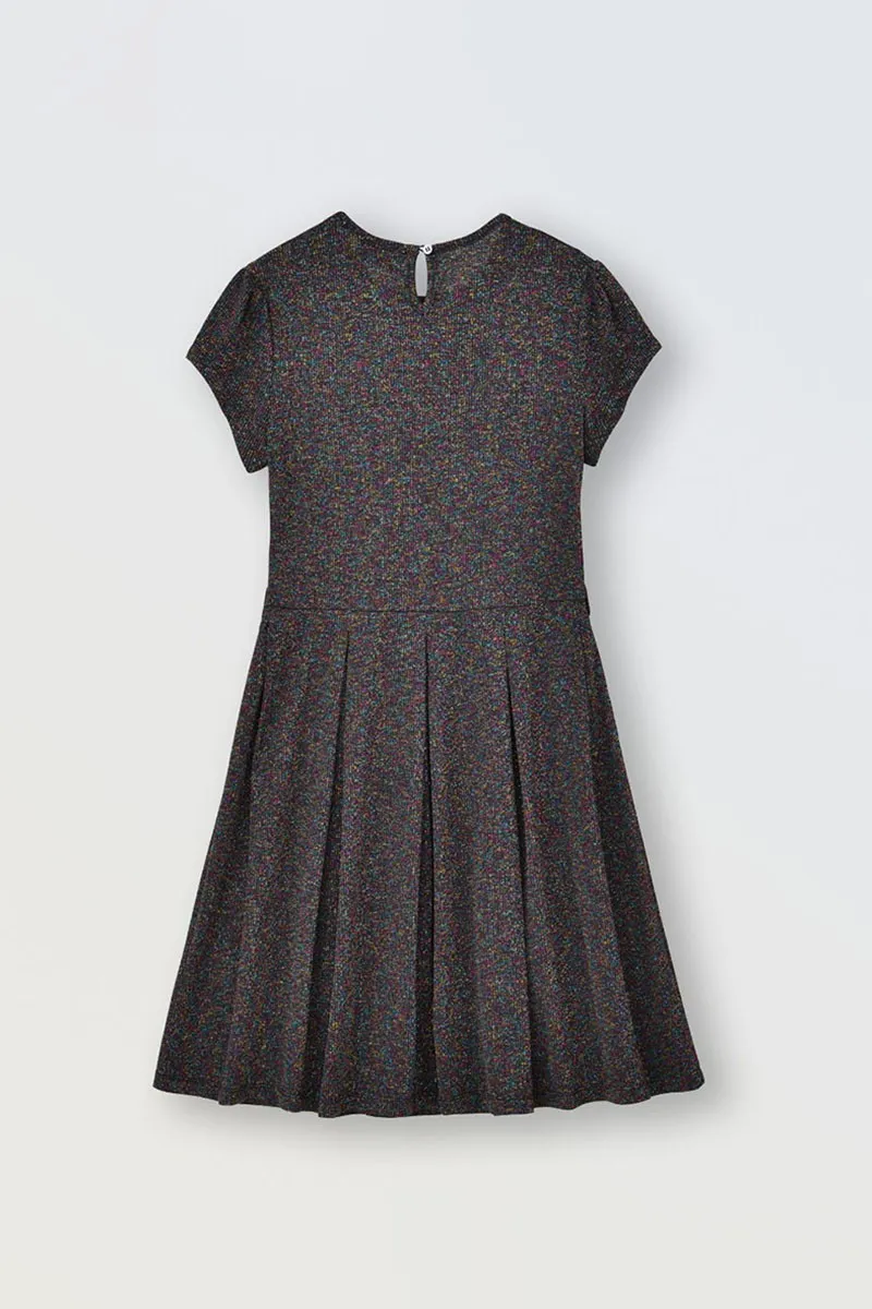 SKATER DRESS, IRIDESCENT