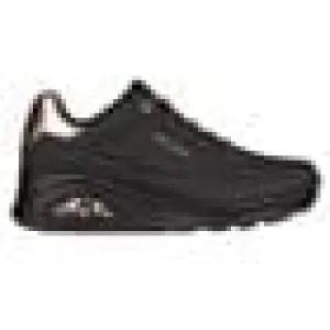 Skechers Uno Shimmer Away Ladies Sneakers Black