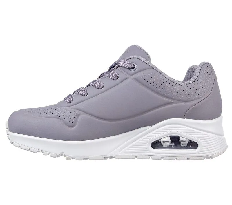 Skechers Uno Tones Ladies Sneakers Purple