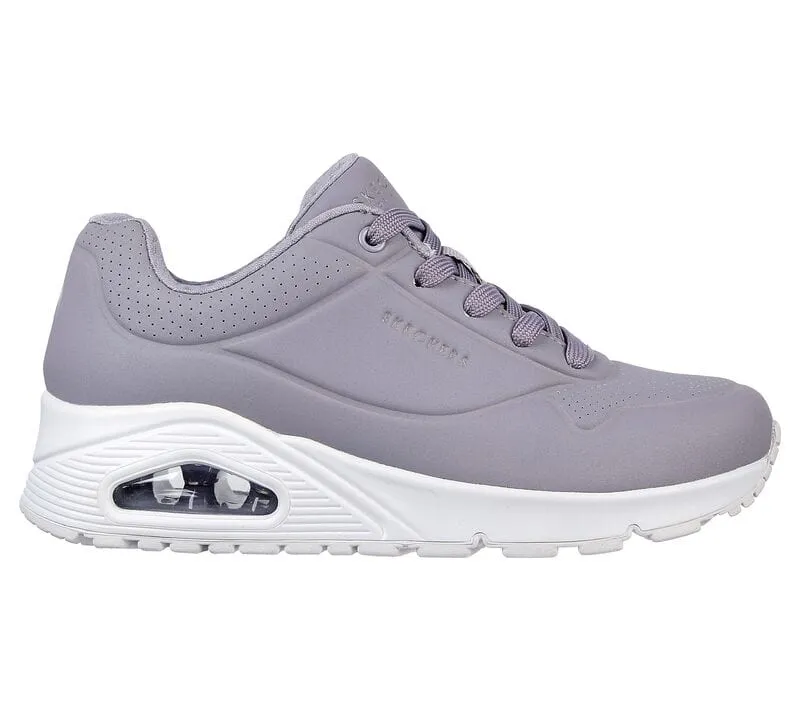 Skechers Uno Tones Ladies Sneakers Purple