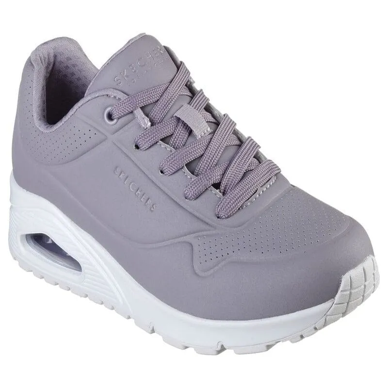Skechers Uno Tones Ladies Sneakers Purple