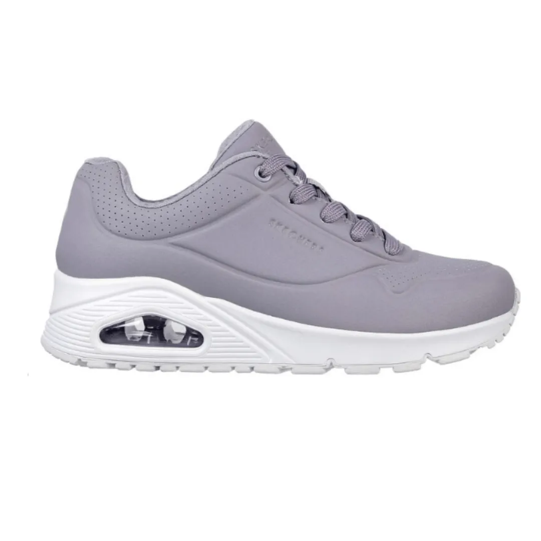 Skechers Uno Tones Ladies Sneakers Purple