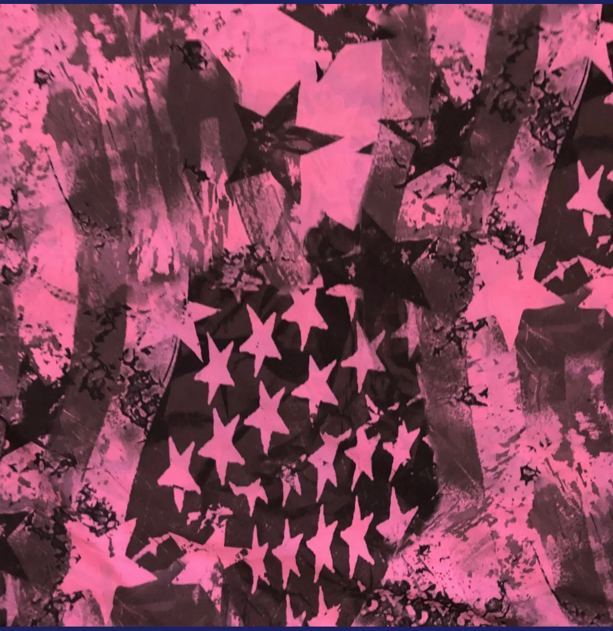 SKIRT PLEATED/COVERUP PINK GRAFFITI/PINK STARS