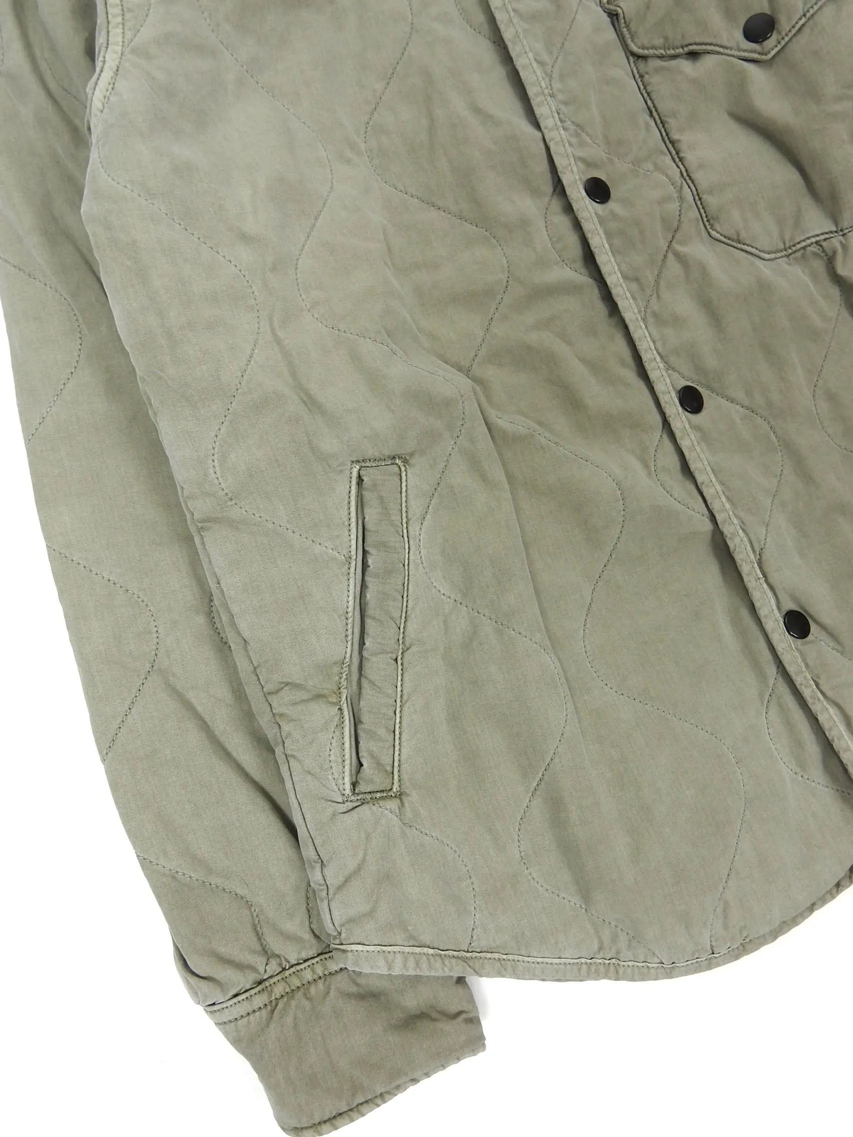 SKU Flight Quilted Shirt Jacket Size Small