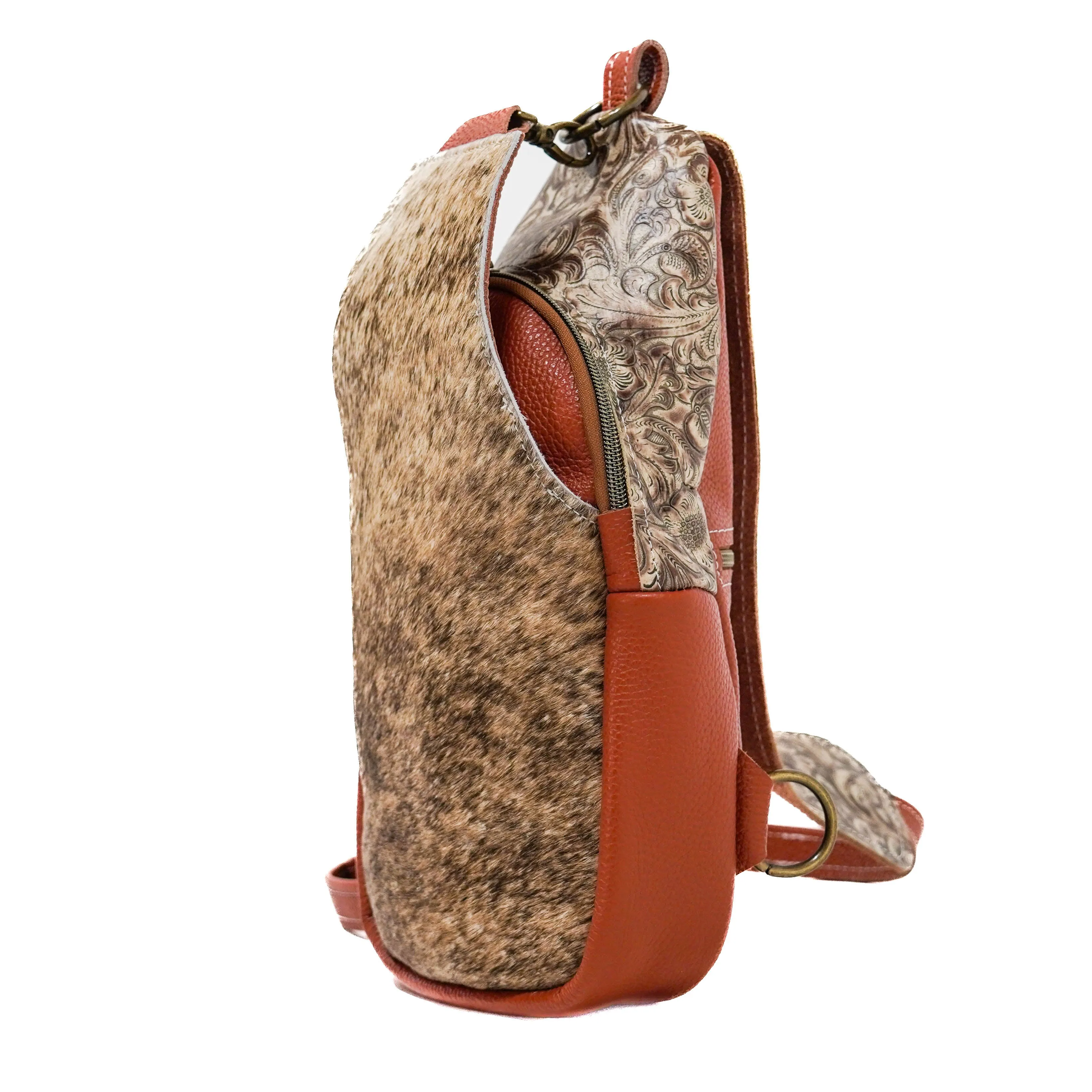 Sling Bag - Brindle w/ No Embossed