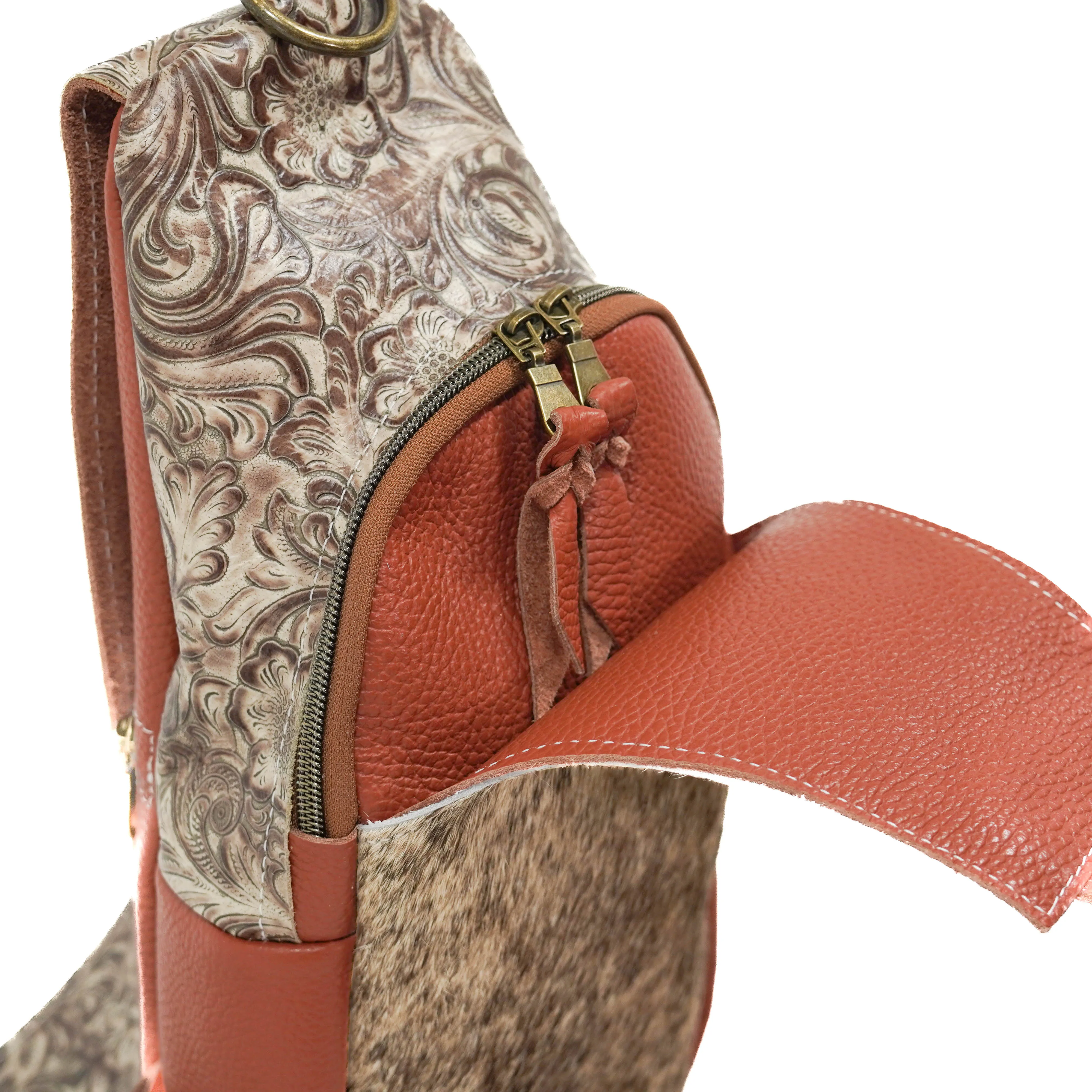 Sling Bag - Brindle w/ No Embossed