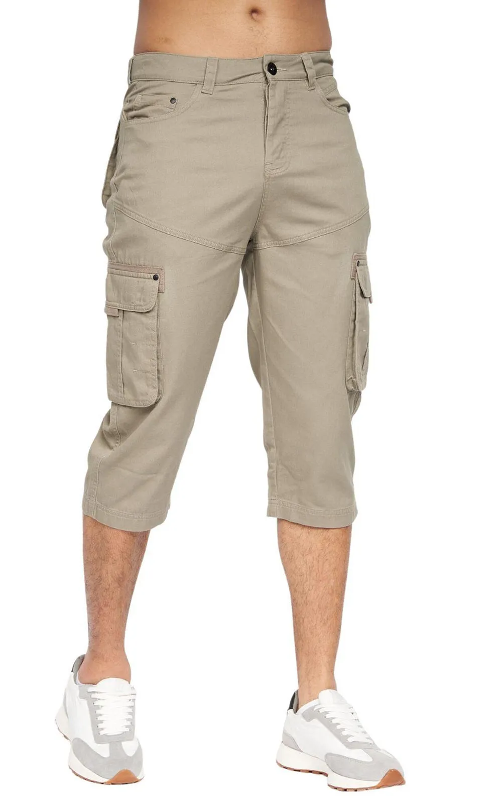 Smith & Jones Cuong Knee Length Cargo Shorts