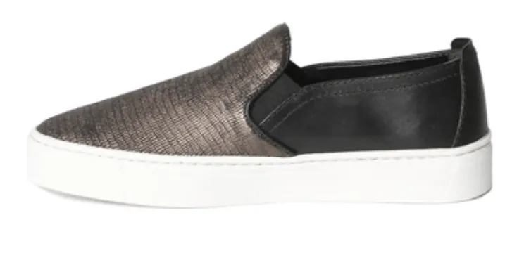 Sneak name slip-on sneakers black/oro whinston