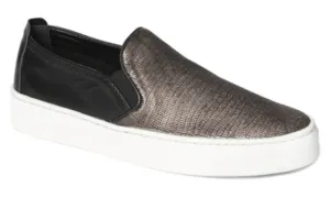 Sneak name slip-on sneakers black/oro whinston