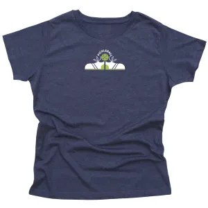 Sneakers Pickleball Women's T-Shirt - Vintage Casual Cotton Blend