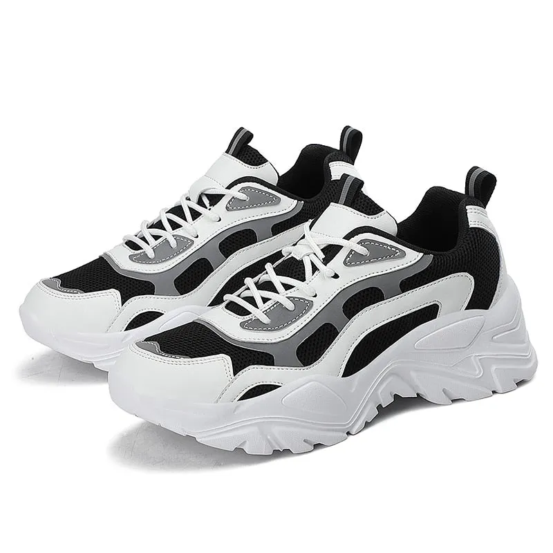 Sneakers Women Vulcanize Shoes New Female Black White