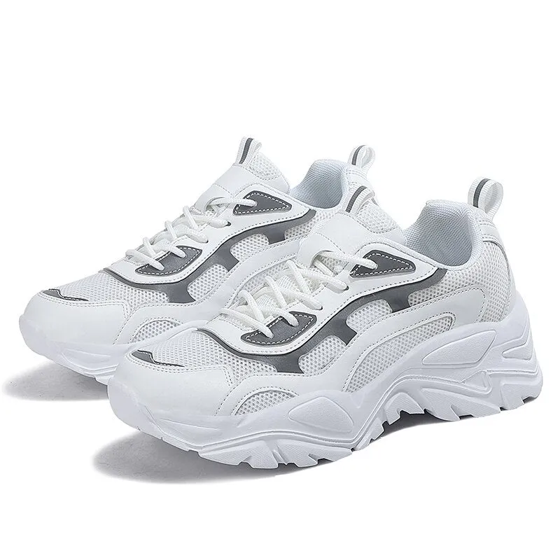 Sneakers Women Vulcanize Shoes New Female Black White