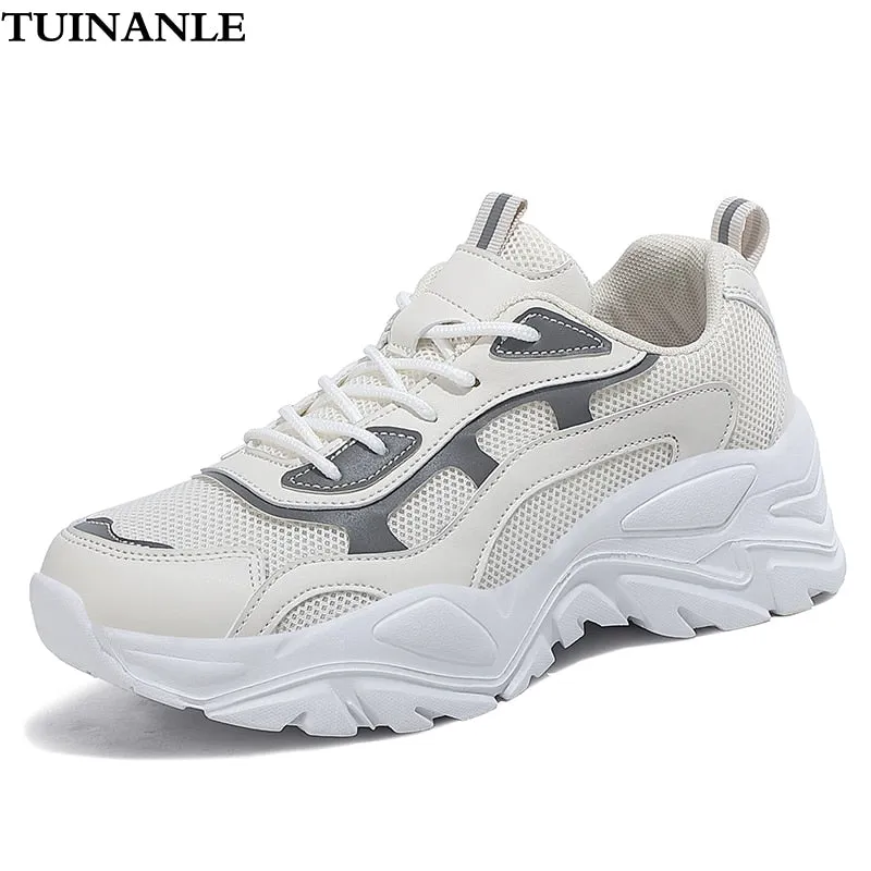 Sneakers Women Vulcanize Shoes New Female Black White