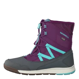 Snow Crsuh Wtpf Purple/turquoise