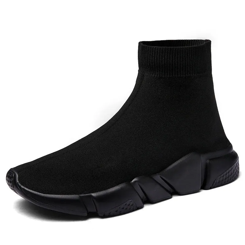 Socks Sneakers Women Men Knit Upper Sport Shoes