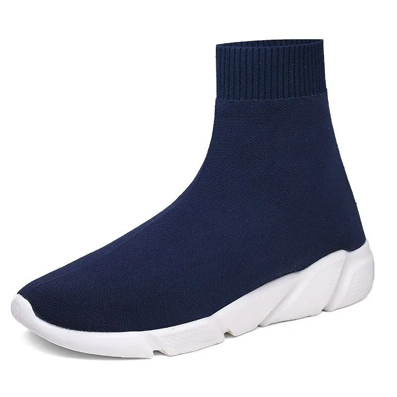Socks Sneakers Women Men Knit Upper Sport Shoes