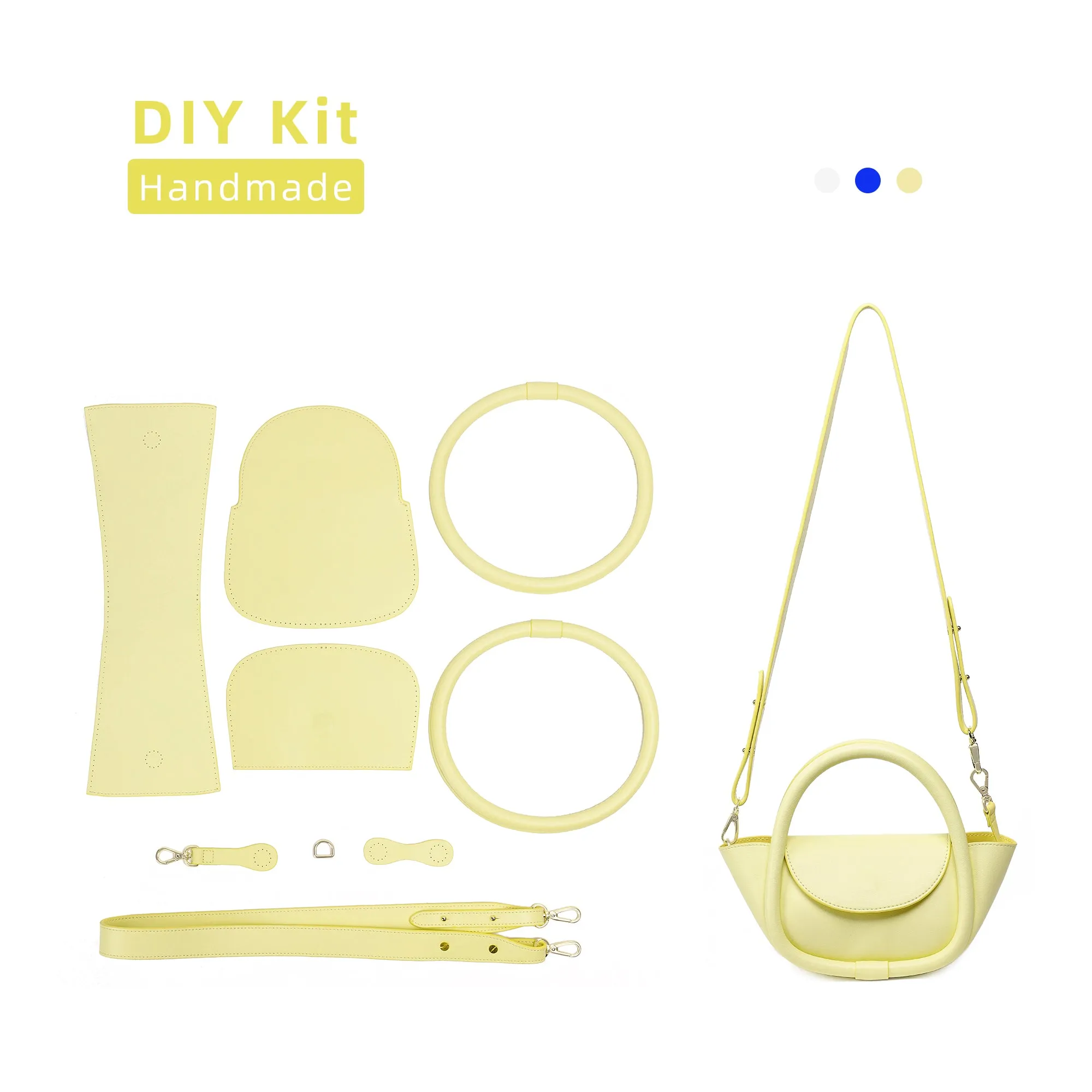 Soft European Leather Bag Kit