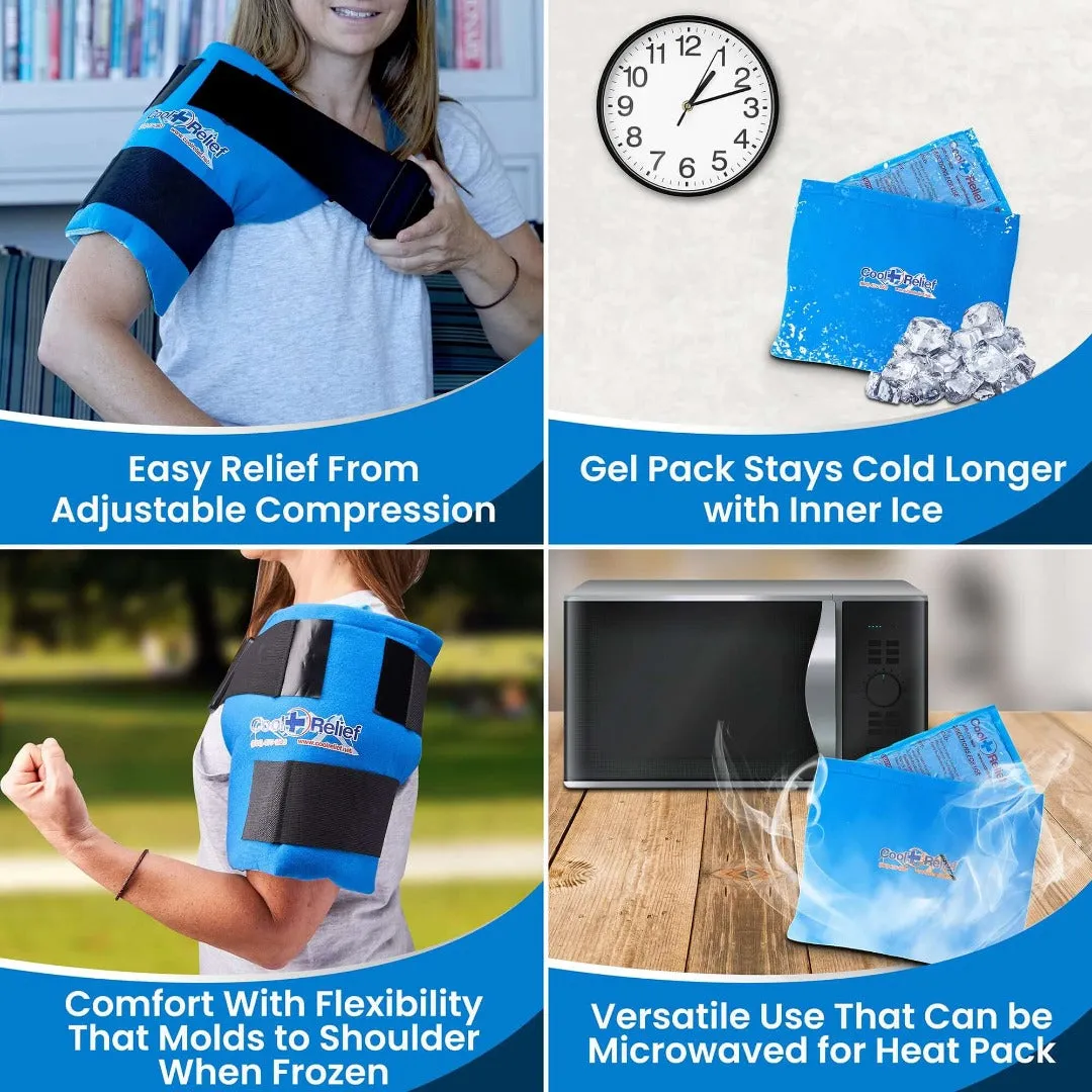 Soft Gel Shoulder Ice Wrap