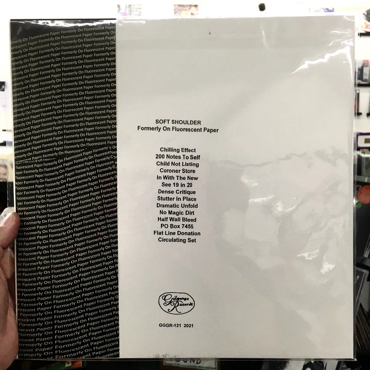 Soft Shoulder - Formerly on Fluorescent Paper– New LP