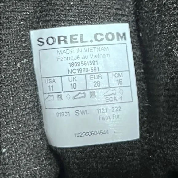 Sorel Snow Commander™ Kids Boot Size 11