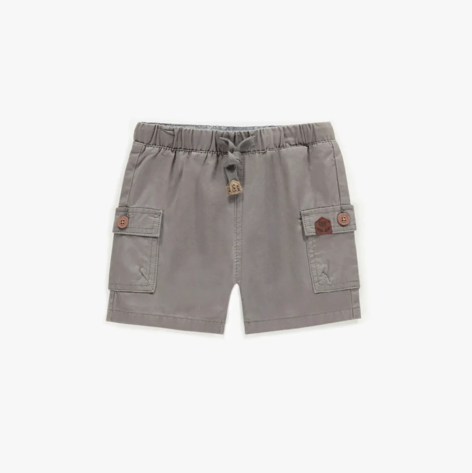 Souris Mini - Large Pocket Twill Short - Grey