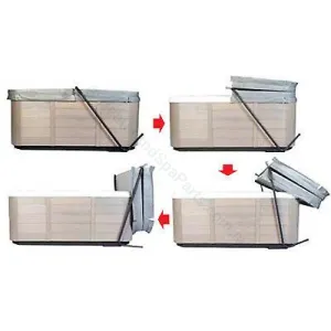 Spa Cover Lifter - Cover Rock-It for Spas up to 2450mm - NLS
