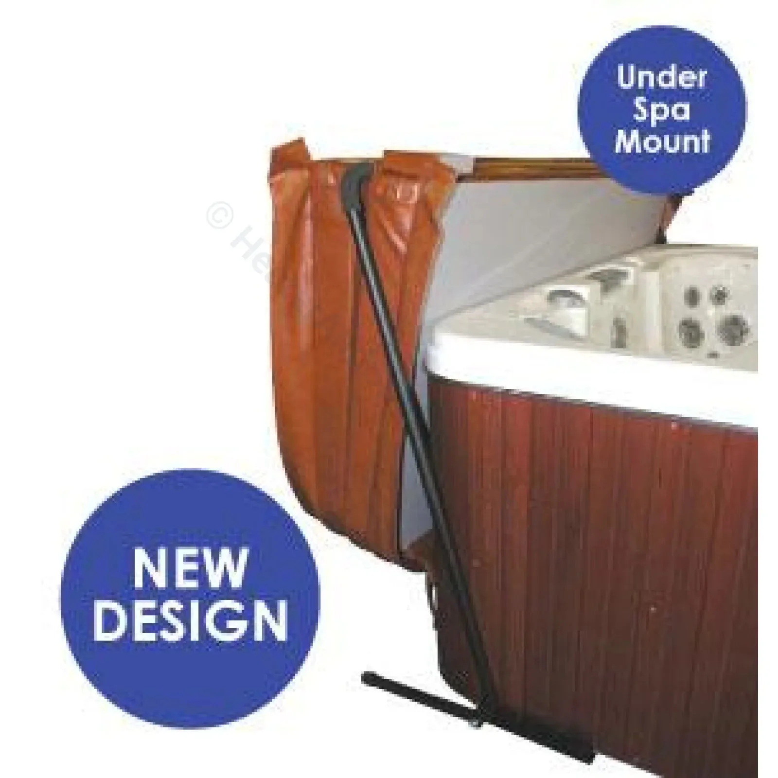 Spa Cover Lifter - Cover Rock-It for Spas up to 2450mm - NLS