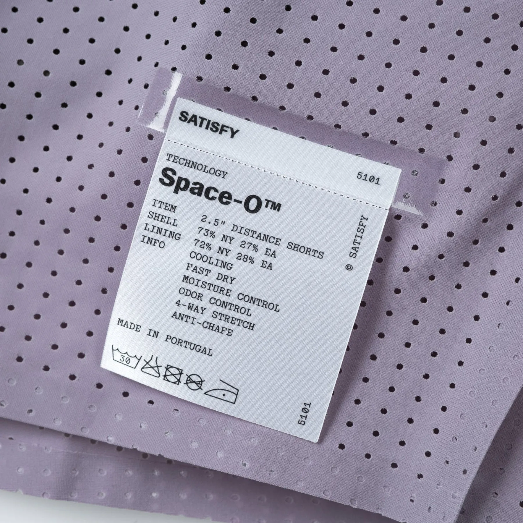Space-O™ 2.5" Distance Shorts - Lavender Gray