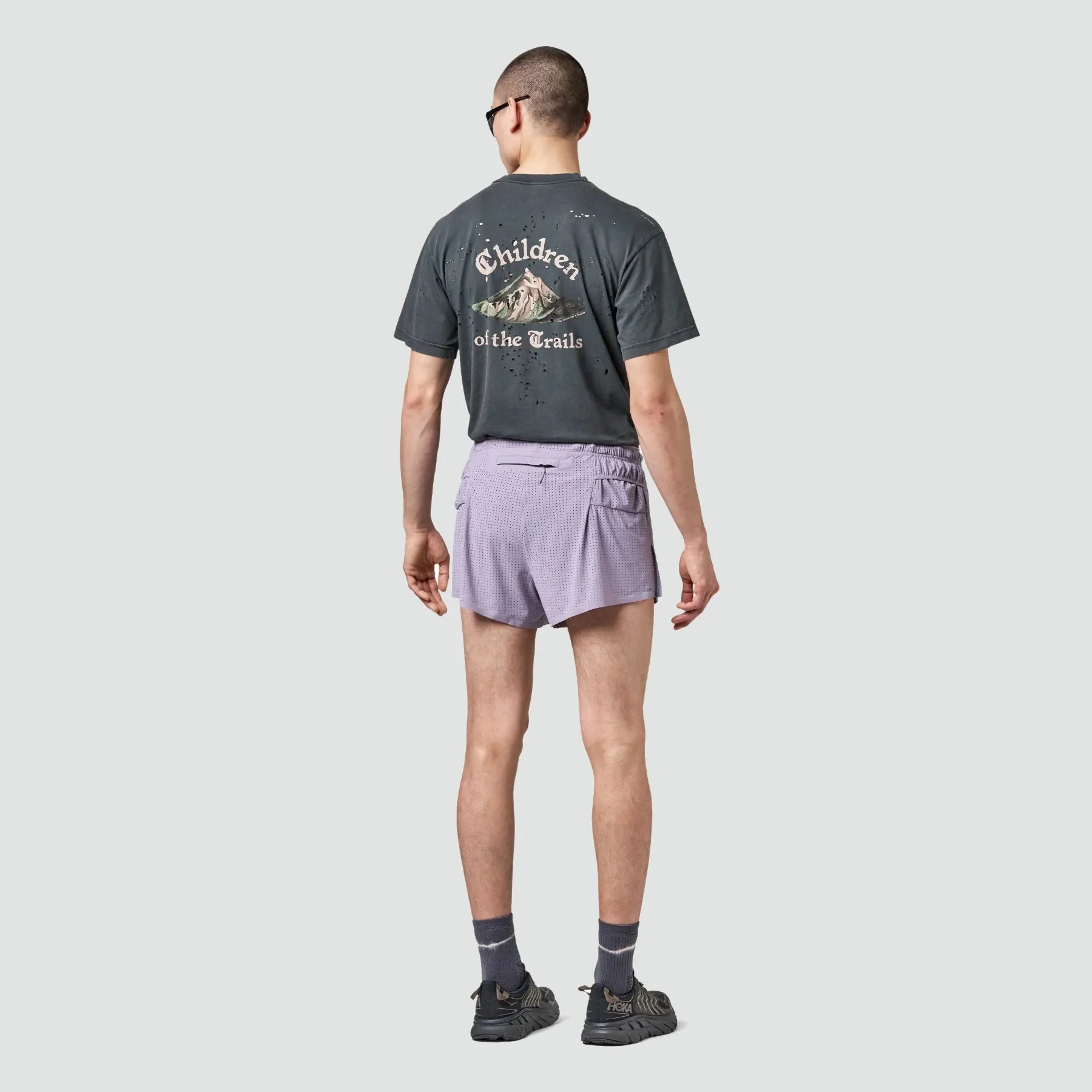 Space-O™ 2.5" Distance Shorts - Lavender Gray