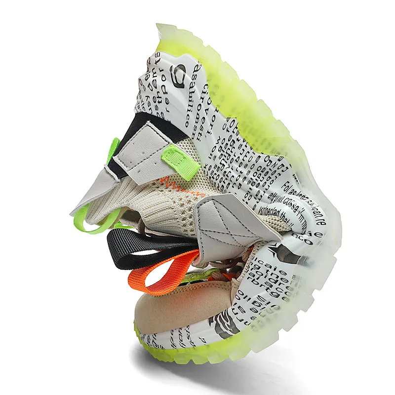 Sports Shoes Casual Shoes Thick Bottom Mesh Sneakers