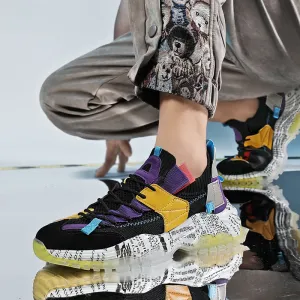 Sports Shoes Casual Shoes Thick Bottom Mesh Sneakers