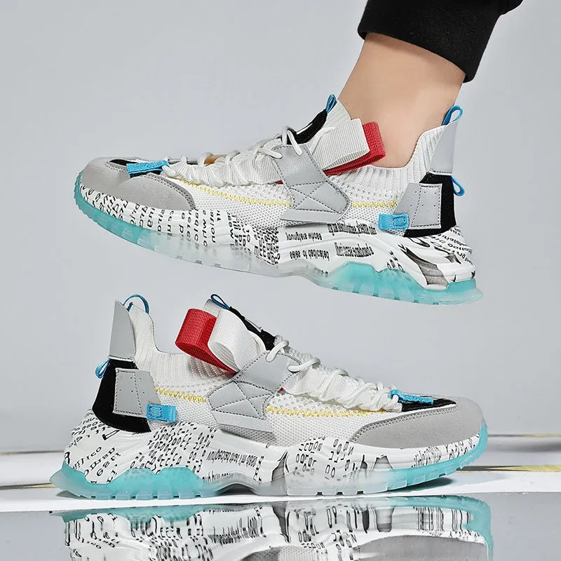 Sports Shoes Casual Shoes Thick Bottom Mesh Sneakers