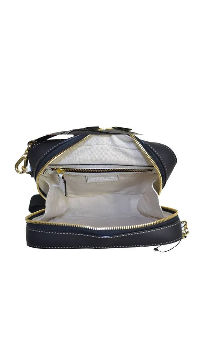 Square Snakeskin Bag Leopard Print