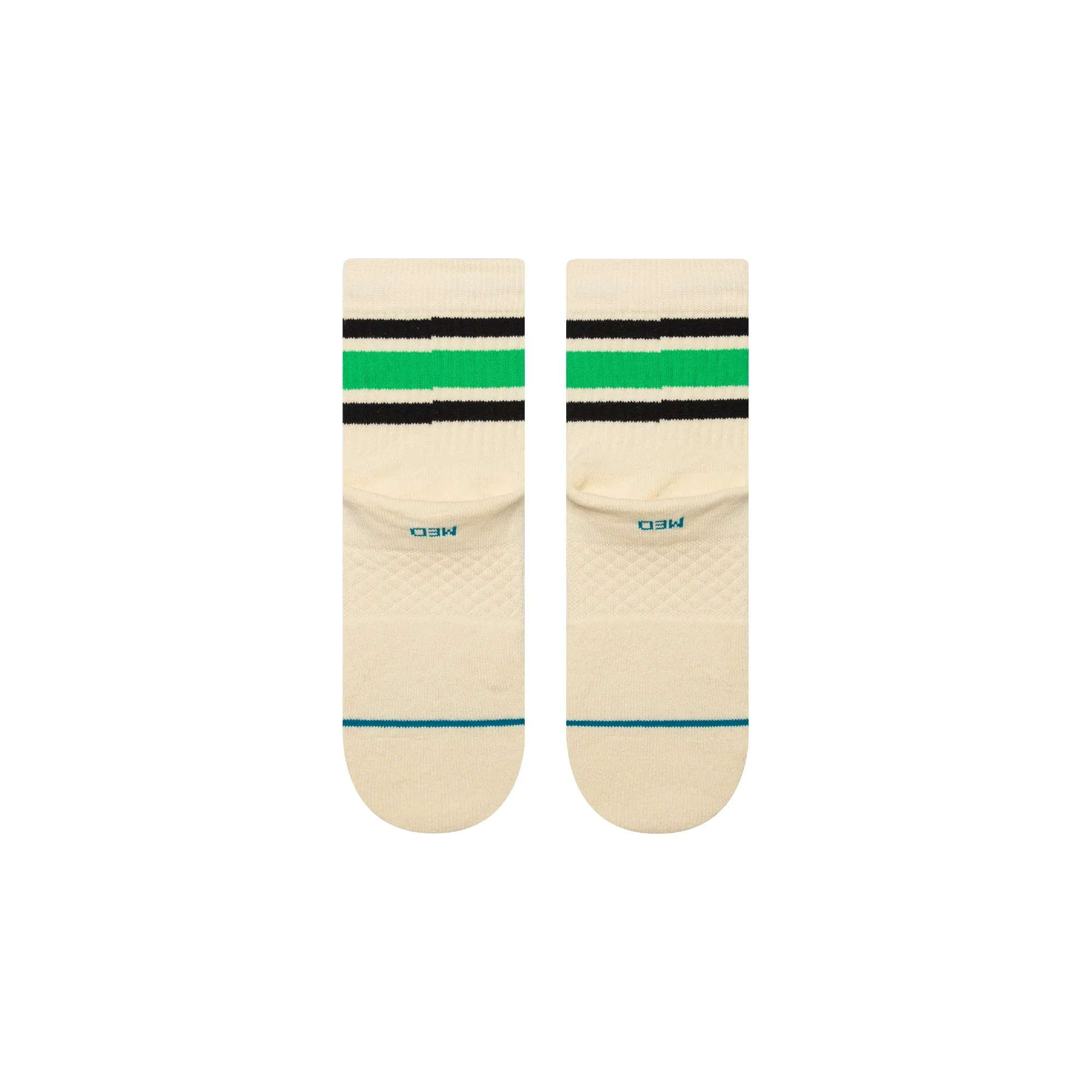 Stance Boyd Quarter Mid-Cushion Socks - Green