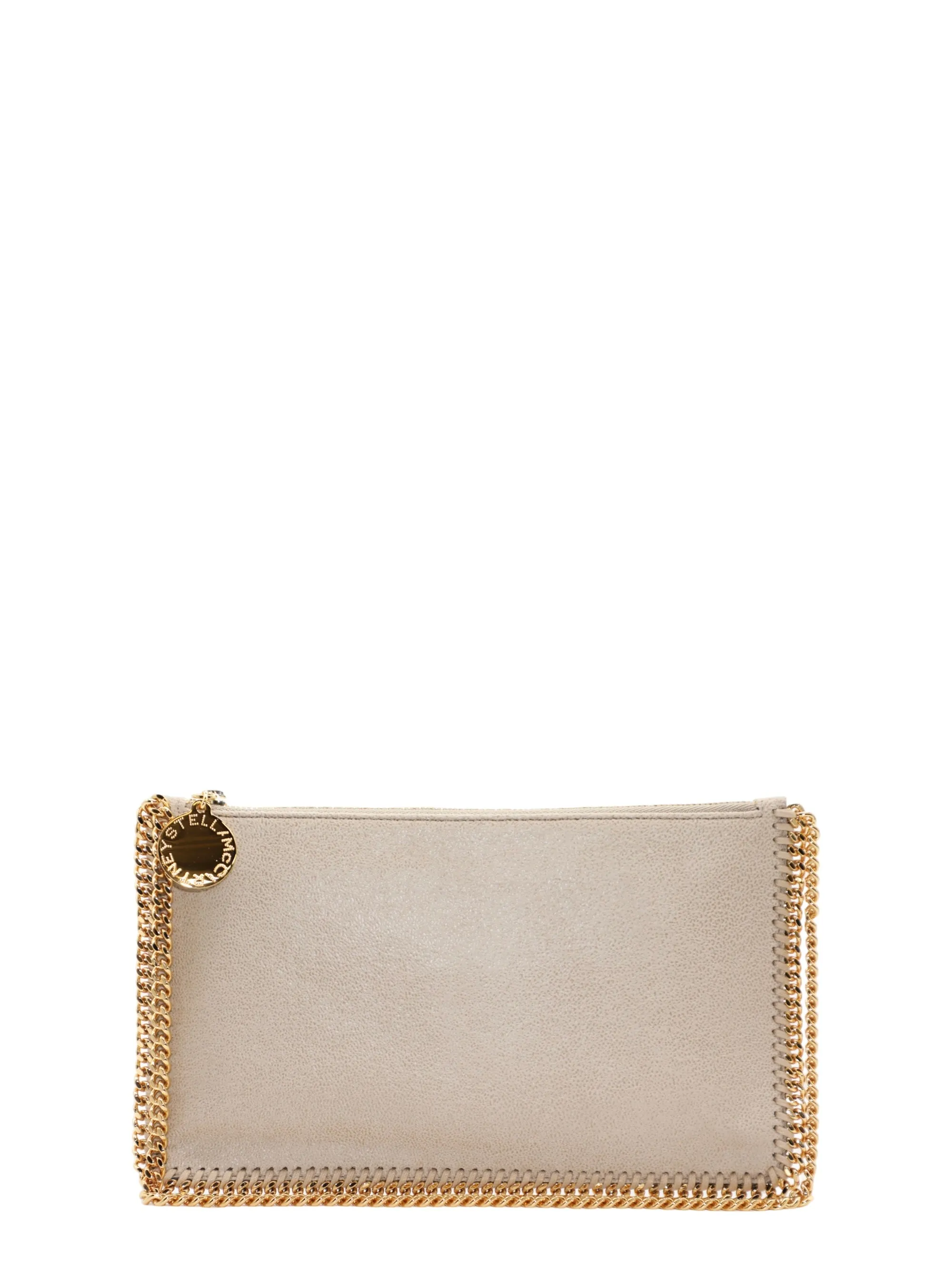 Stella McCartney Eco Shaggy Deer Pochette in Butter/Cream