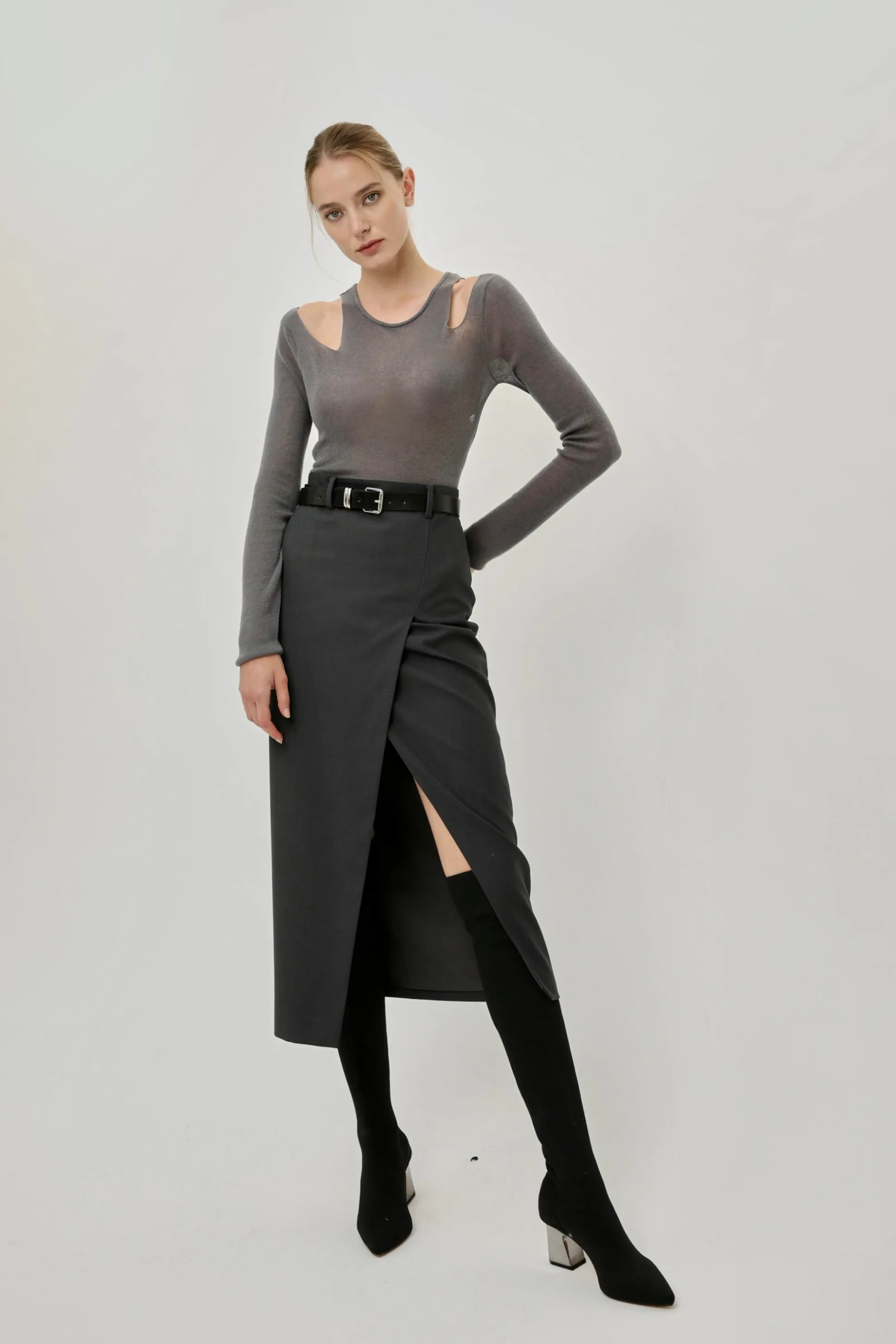Stimulation Midi Skirt