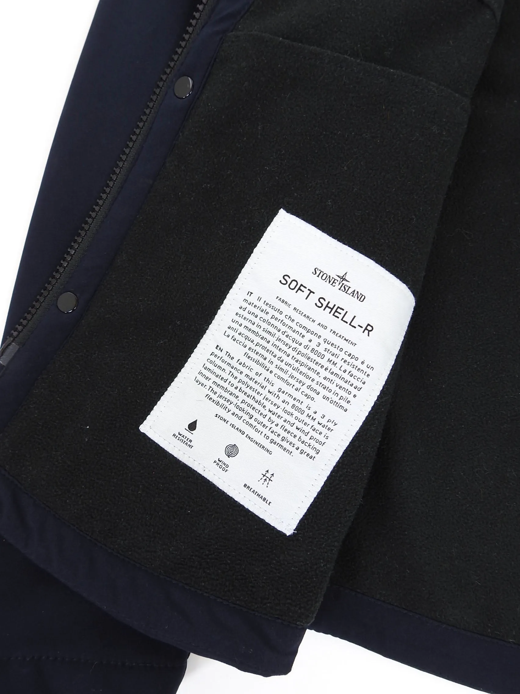 Stone Island A/W '13 Soft Shell-R Jacket Size Medium
