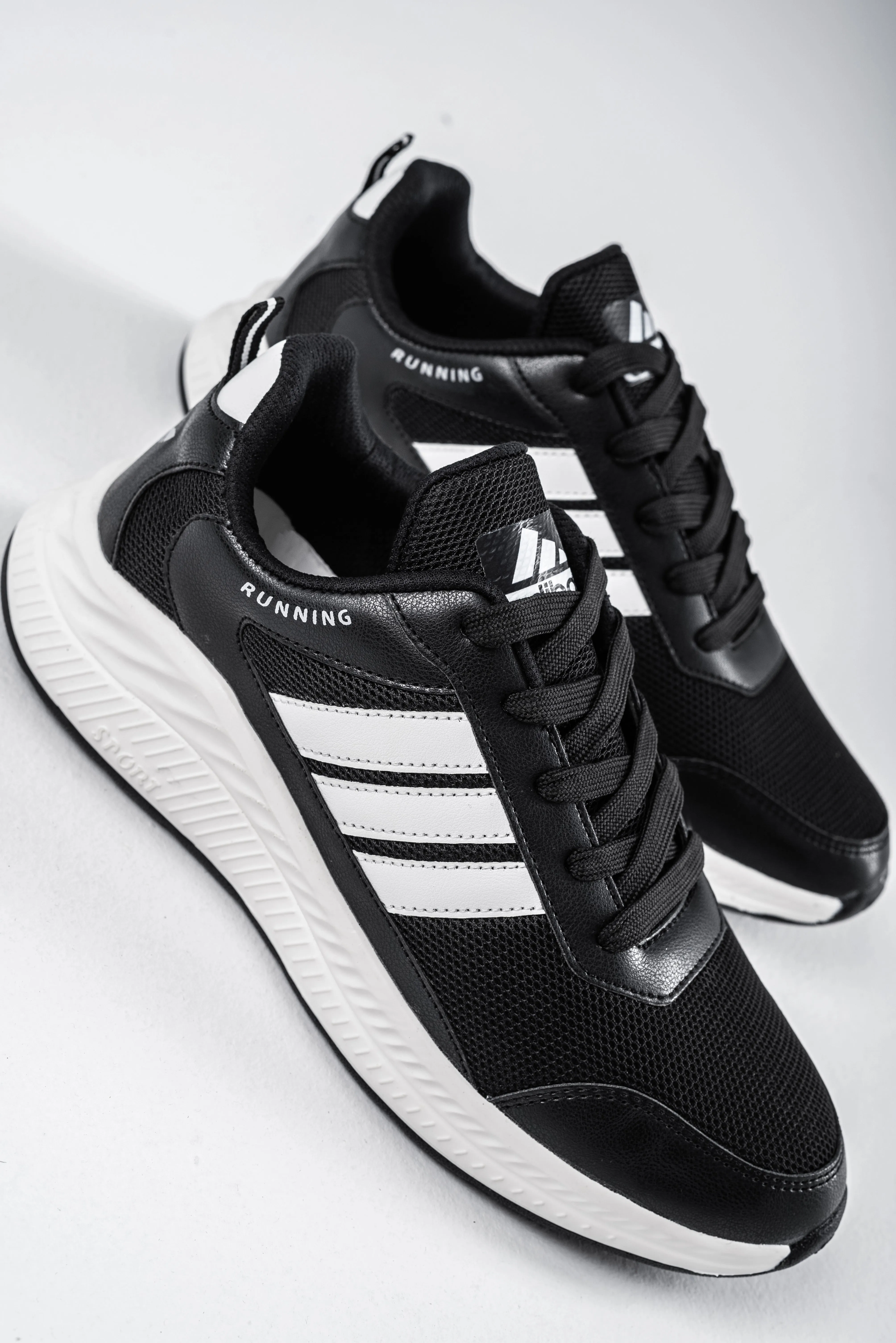 StrideMax men Running Shoes | Black