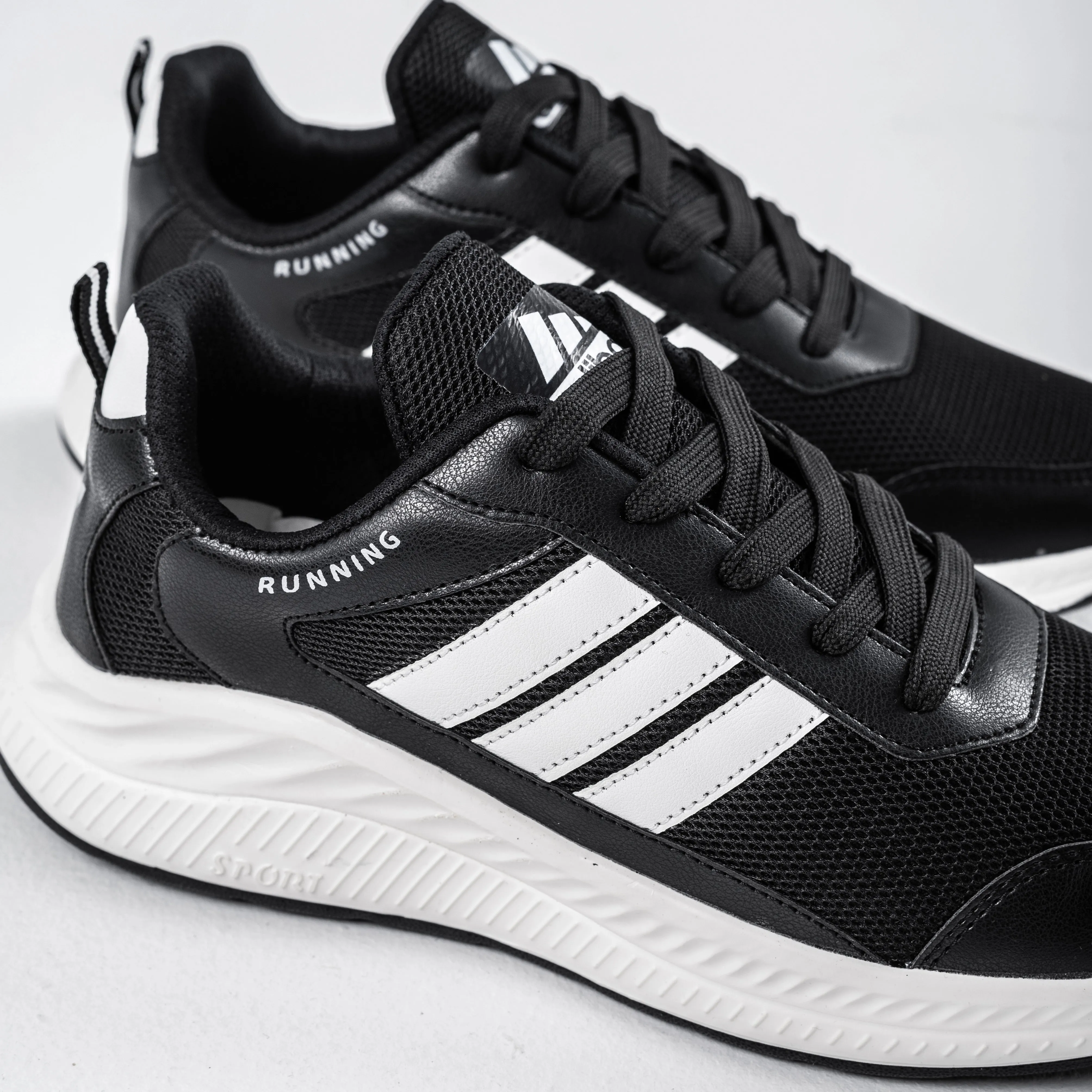 StrideMax men Running Shoes | Black