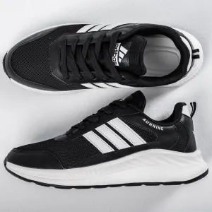 StrideMax men Running Shoes | Black