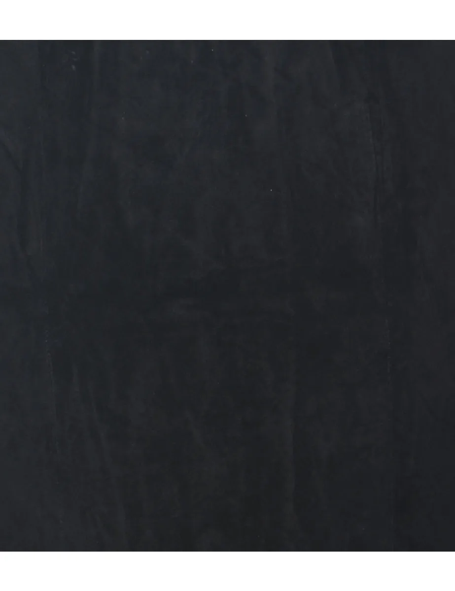 Suede Pencil Skirt - M