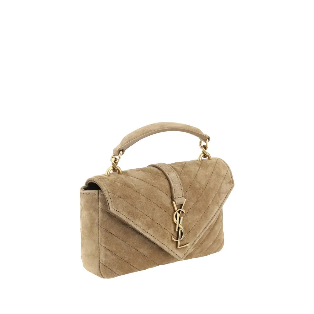 Suede Shoulder Bag