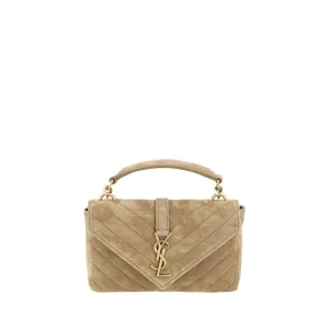 Suede Shoulder Bag