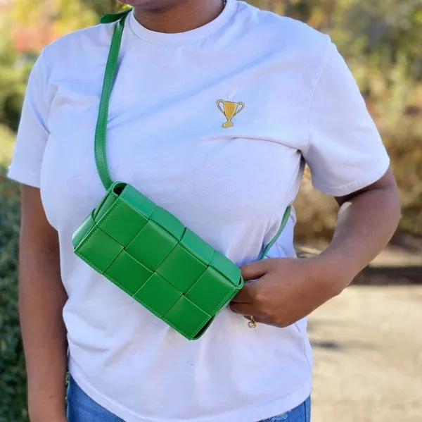 SugarCube Braided Sling Bag