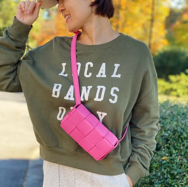 SugarCube Braided Sling Bag